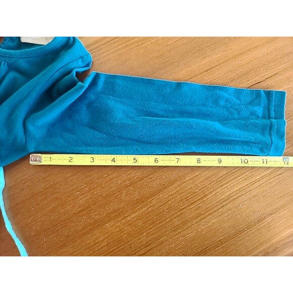 Maiduolu Girl's Teal Dress Tulle 100% Cotton, READ DESCRIPTION - Picture 6 of 9